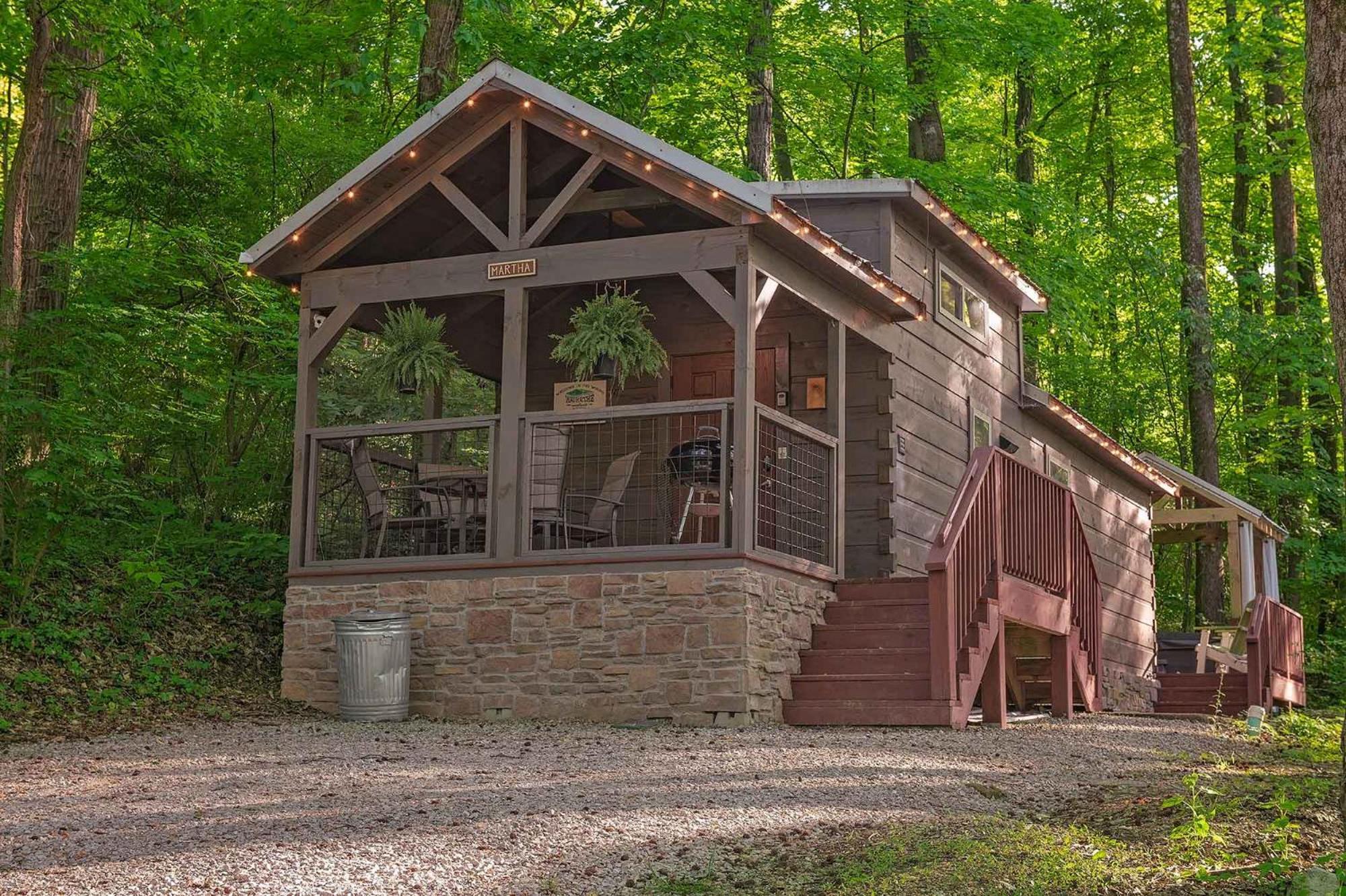 Martha Cabin Tiny Cabin By Downtown Chattanooga Exterior photo