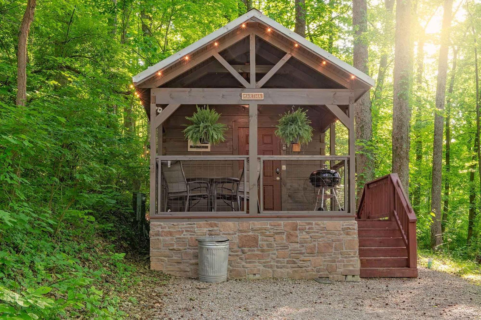 Martha Cabin Tiny Cabin By Downtown Chattanooga Exterior photo